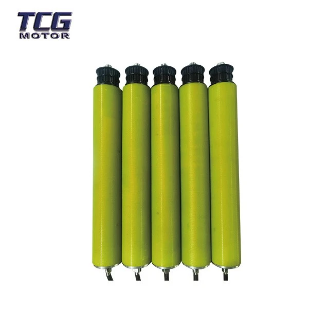glued roller motor